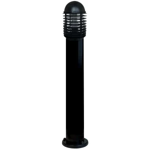 Steeple DB1100BKNL 20W Louvred Bollard Low Energy 1100mm Black