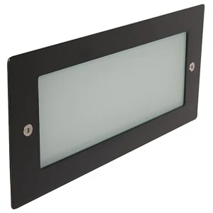 KSR Brick Light LED 4000K Plain Frame 6W Black