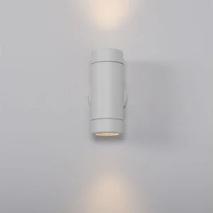 KSR 2 X 35W Tulua GU10 Up & Down Wall Light White