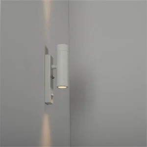 KSR Tulua III GU10 PIR Up and Down Wall Light White