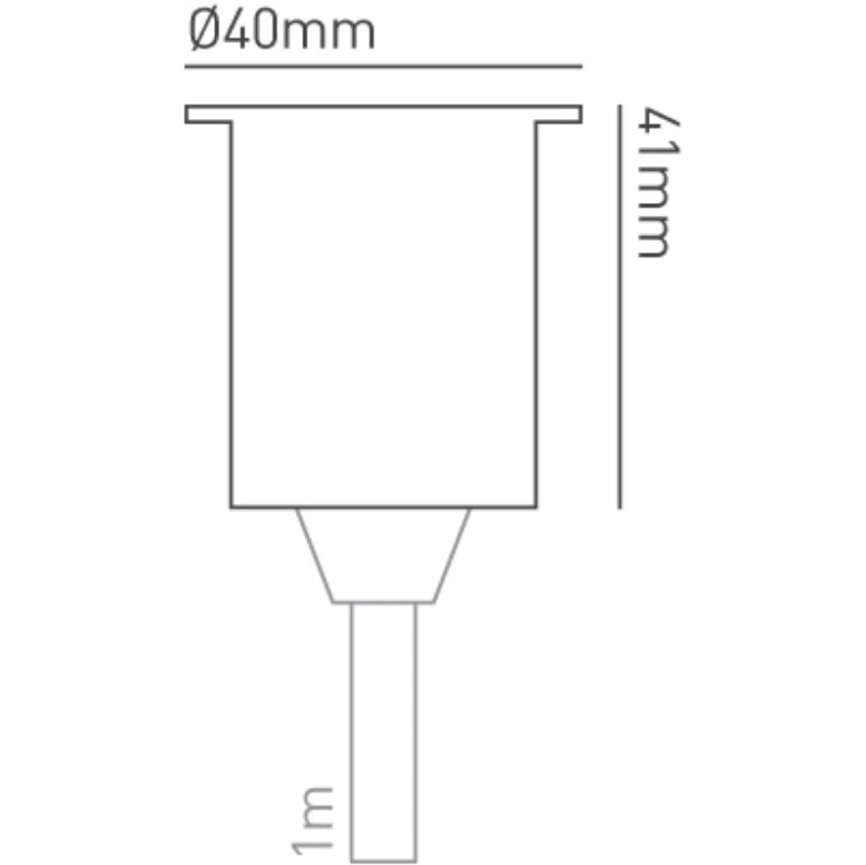 Groundlight Walk Over Flood 2700K LED IP68 1W 316 Stainless Steel - Image 2