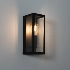 KSR Barella Ii Wall Lantern Single E27 Black IP44