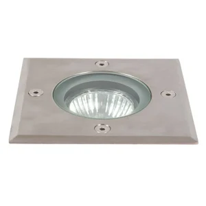 KSR Spotlight Square Walkover IP67 50W Stainless Steel GU10 W/O Lamp