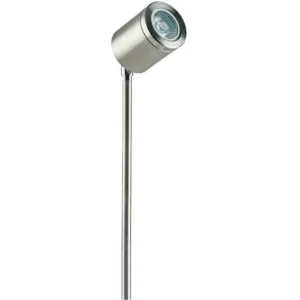Spike Light 3000K LED Mains Voltage Stainless Steel 316 40° Beam Angle