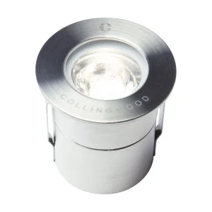 Groundlight Walk Over Flood 1W Stainless Steel Neutral White LED IP68