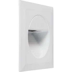 KSR Wallwasher Recessed Square Warm White LED 1.2W White IP44