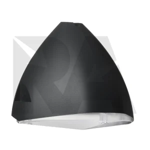 Zenith Outdoor Wallpack 13-28W Anthracite Grey with 3 Hr Emergency IP65