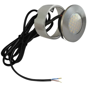 Eterna CLEDCIR 1.7W LED Under Cabinet Circular Light Brushed Nickel
