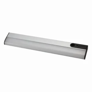 Sensorlux Cabinet Wardrobe Light 261Mm 100Lm 3000K With Ir Hand Wave Sensor Dimmable Rechargeable Battery