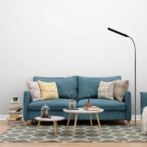 Dimmable LED Floor Lamp 12W 800lm 2700K-6500K Touch control