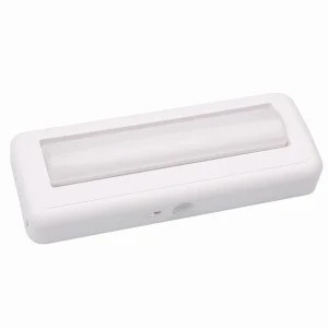 Sensorlux Cabinet Wardrobe Light 180Mm 110Lm 3000K Directional With Pir Sensor Rechargeable Battery