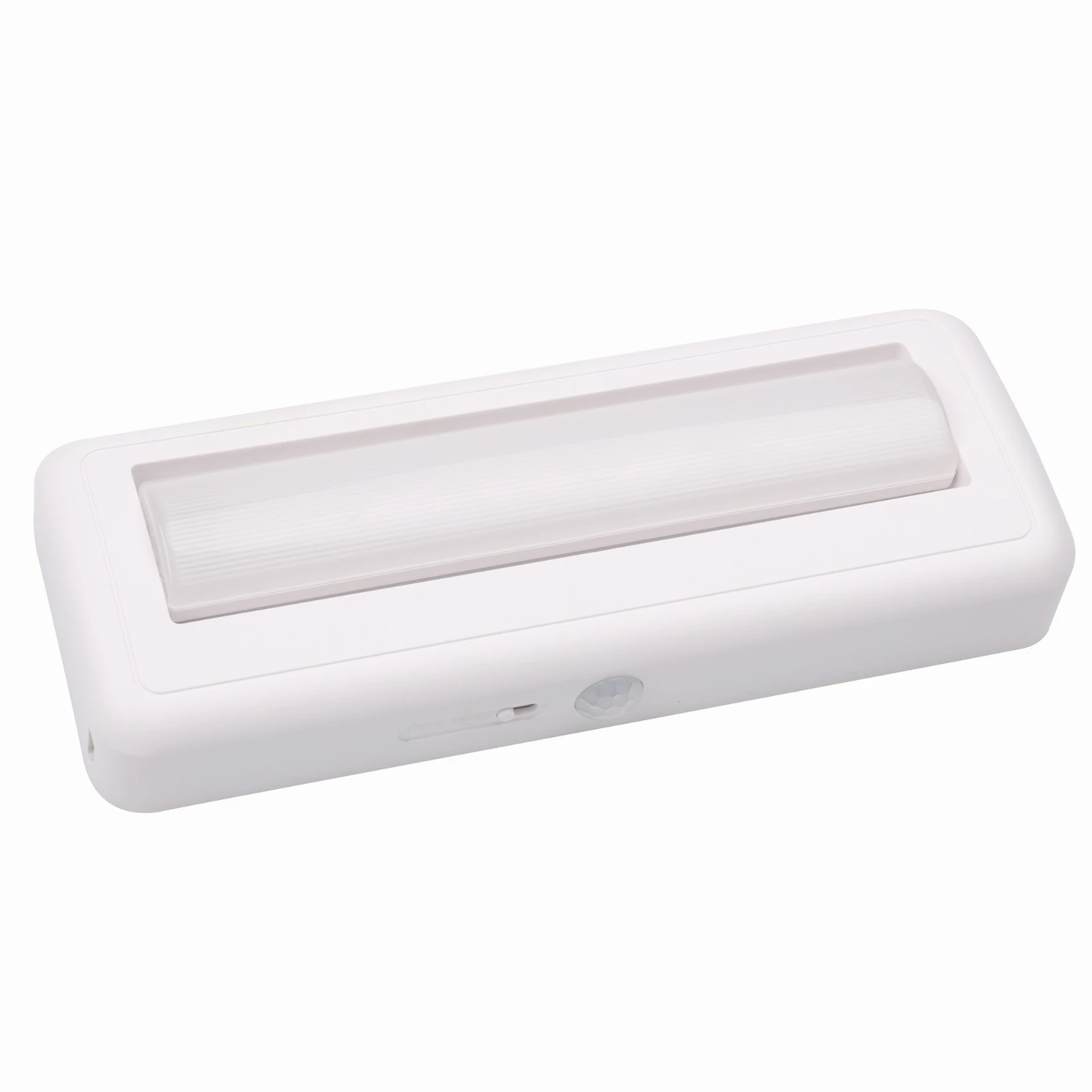 Sensorlux Cabinet Wardrobe Light 180Mm 110Lm 3000K Directional With Pir Sensor Rechargeable Battery