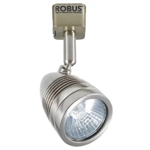 Acorn 50W Track Spotlight IP20 Brushed Chrome