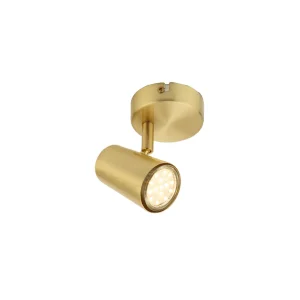 Forum INL-31775-SBRS Harvey Single Spotlight GU10 - Satin Brass