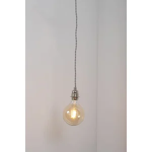 KSR KSR1650SC Carlota E27 Single Pendant Satin Chrome