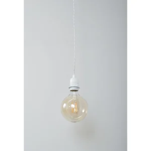 KSR KSR1650WH Carlota E27 Single Pendant Matt White
