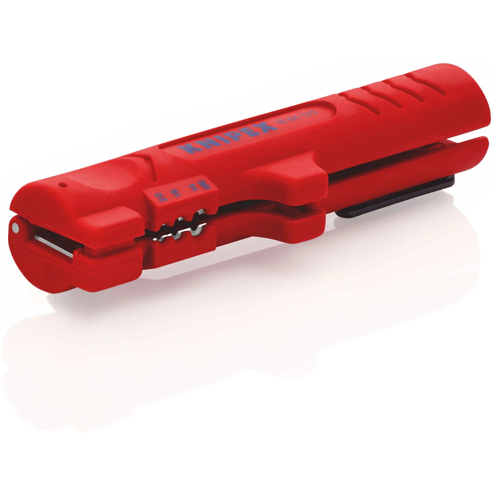 Knipex 16 64 125 SB Stripping Tool for Flat and Round Cable 125 mm - Image 2