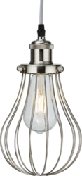 Pendant Cage Brushed Chrome