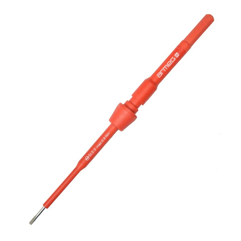 Armeg Blade Screwdriver VDE Insulated Plus/Minus 1 PZ/SL