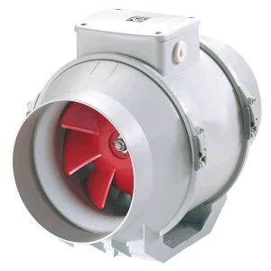 Vortice DLIN100T 4" Duct Fan 255m³/h with Timer 230-240V 100mm