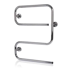 Hyco AL50SC 50W S Shaped Electric Towel Rail IPX4 0.2A 500 x 645 x 110mm Chrome