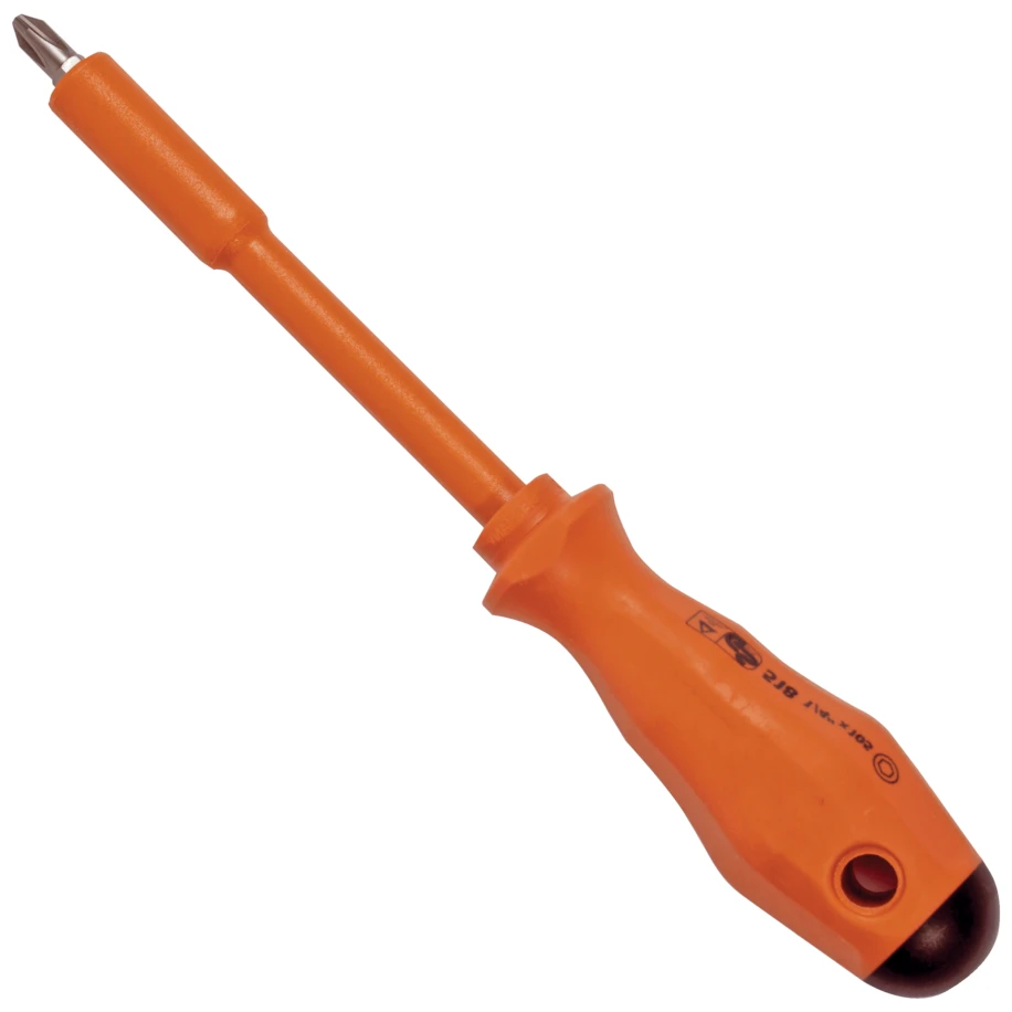 Bizline 1000V Insulated Screwdriver Bit Holder and 11 Bits