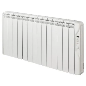 Elnur RF8E-PLUS 1kW Oil Filled Electric Radiator IP2X with Digital Control & Timer