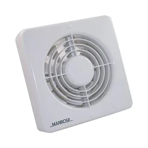 Manrose XF150BSLV Fan Wall/Ceiling 150mm 6In