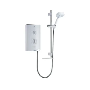 Mira 1.1746.002 SNSPORT9 Mira Sport 9kW Advance Pressure Stabilised Temperature Control Electric Shower White/Chrome