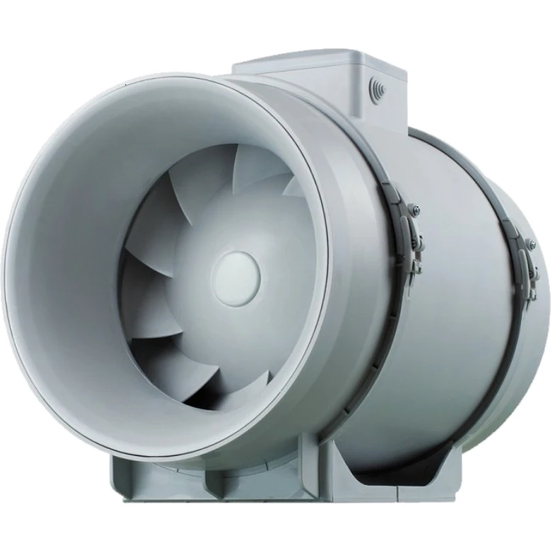 Fan Timer Mixed Flow In-Line Duct 100mm 245M3/Hr White - Image 2