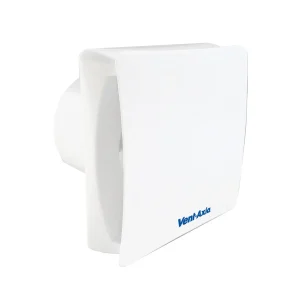 Vent Axia VASF100B Silent Axial Bathroom/Toilet Fan 5W 75.6m³/h - 159 x 159 x 117mm