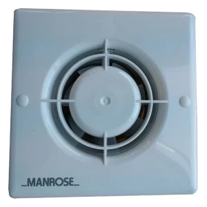 Manrose XF100LV 100mm (4") Bathroom Fan Standard Low Voltage