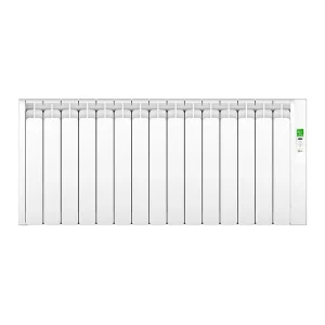 Rointe Electric Radiator c/w Pre-programming 15 Elements 1600W 1330x580x98mm White