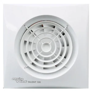 Envirovent Fan Silent 100mm Model B/D Shutter /Timer/Humidistat