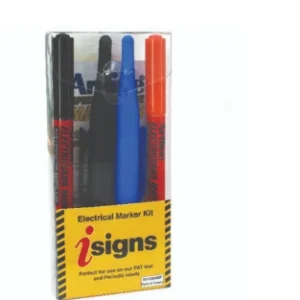 Electrical Marker Pen Kit Black/Orange/Blue