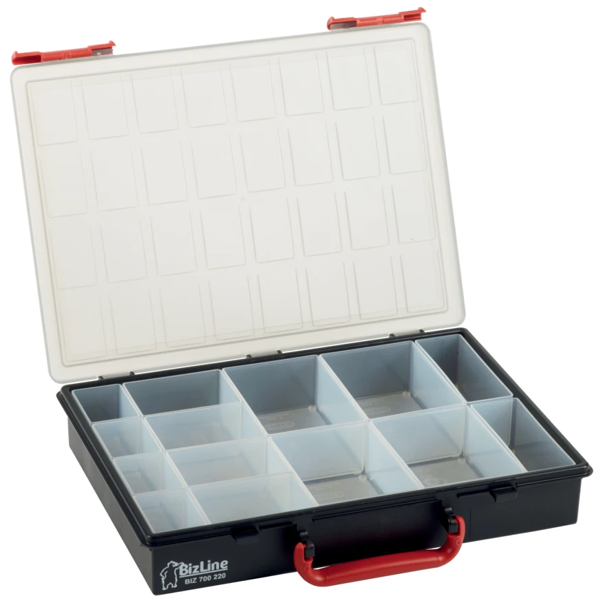 Bizline Organiser Storage Box 14 compartments 338 x 261 x 57 mm