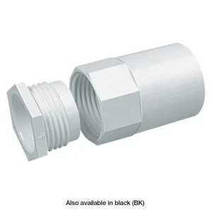 Adaptor Female Thread 20mm PVC White for Conduit