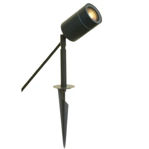 Rado IP44 GU10 Spike Light Graphite With IP67 Loop In/Out Connector