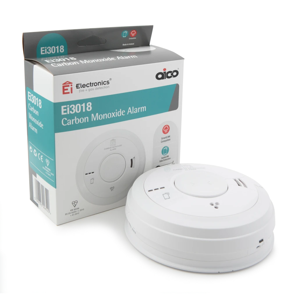 Aico Ei3018 Carbon Monoxide Alarm Mains with 10 Year Lithium Battery Back Up - Image 2