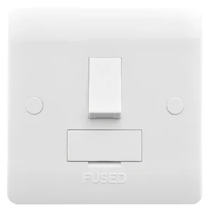 Verve HM2073 13A Switched Fused Spur Connection Unit White