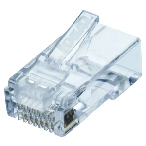 Ideal 85-375 CAT6 Feed-Thru RJ45 Modular Plugs - 25 Pack