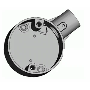 Mita 20CJB2B 1 Way Terminal Box PVC 20mm Black