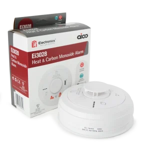 Aico Ei3028 Mains Linked Multi-Sensor Heat/Carbon Monoxide Alarm