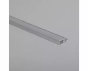 KSR Navara Aluminium Slim Recessed Profile Bar With Opal Diffuser 1M