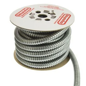 Conduit Type S Flexible Low Fire Hazard 20mm x 10m Steel IP40 [Pack=10]
