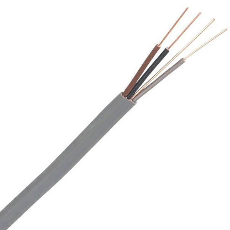 6243Y 3 Core 1mm² Copper Cable with Bare CPC 100m Grey