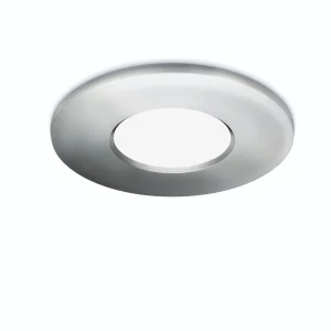 JCC JC010019/BN Downlight Bezel Only IP65 Mains Twist & Lock Fireguard Next Generation Brushed Nickel