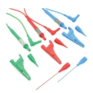 Megger 7 Piece Probe And Clip Set Rd/Gn/Bl (Boxed)