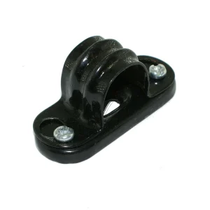 Saddle Spacer Bar 20mm Fire Resistant Steel Black