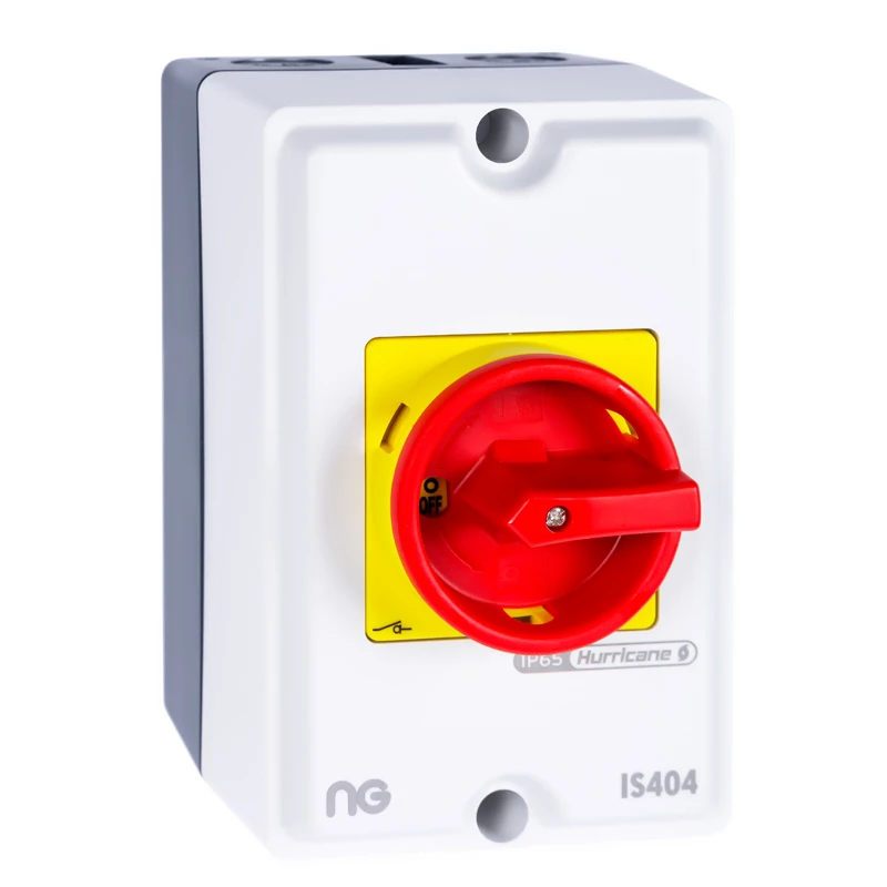 Niglon IS404 Rotary Isolator 4 Pole 3 Phase 40A